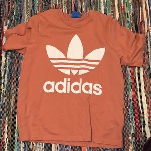 Pink adidas t-shirt